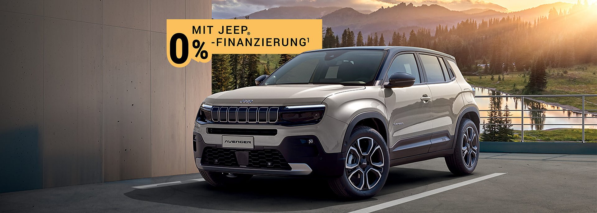 Jeep&reg; Avenger g&uuml;nstig finanzieren