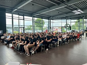 Willkommensempfang für unsere 46 neuen Peter-Azubis