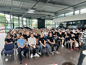 Willkommensempfang für unsere 46 neuen Peter-Azubis