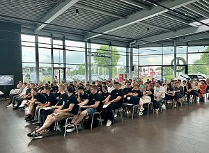 Willkommensempfang für unsere 46 neuen Peter-Azubis