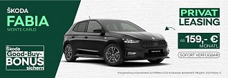�koda FABIA Monte Carlo � F&uuml;r den sportlichen Lifestyle