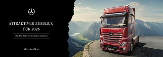 ATTRAKTIVER AUSBLICK FÜR 2026. (Daimler Truck AG)