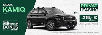 �koda Kamiq Tour � Stylisch, ger&auml;umig & smart