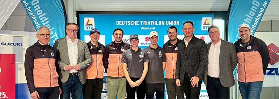 Die Ausdauersport-Elite war in unserem Suzuki-Autohaus zu Gast