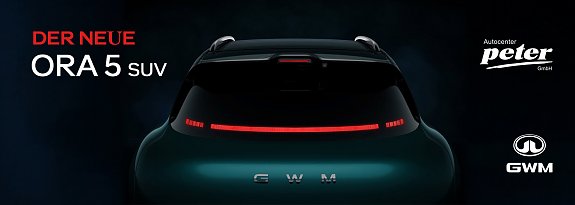 Der neue ORA 5 SUV - Mehr Komfort. Mehr Stil. Mehr Fahrgef&uuml;hl.