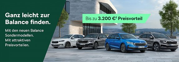 Die neuen �koda Balance Modelle sind da!