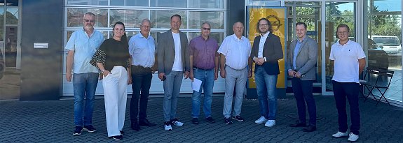 Gemeinsamer Austausch zur Zukunft des Wirtschaftsstandorts Merseburg